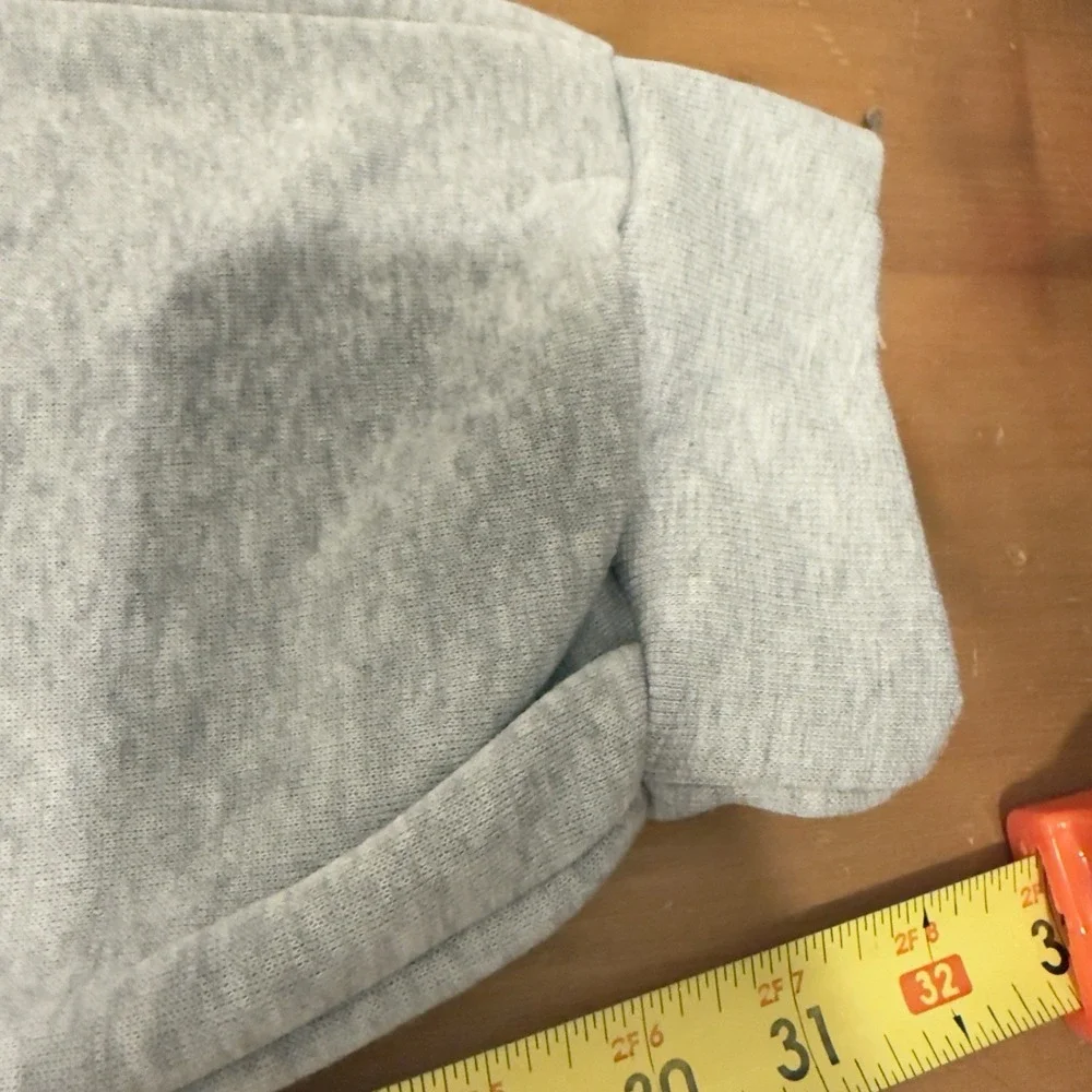 Akademiks Mens Gray Drawstring Sweatpants Cuff Bottom Size 5XL